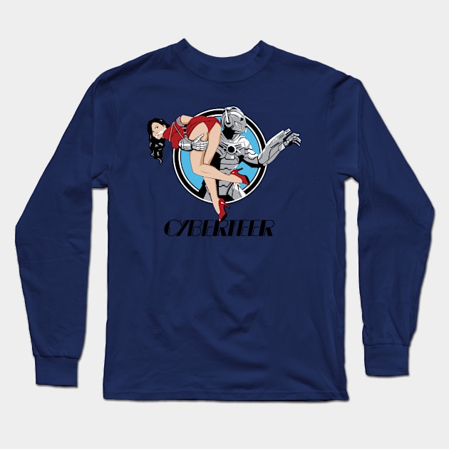 Cyberteer Long Sleeve T-Shirt by crocktees